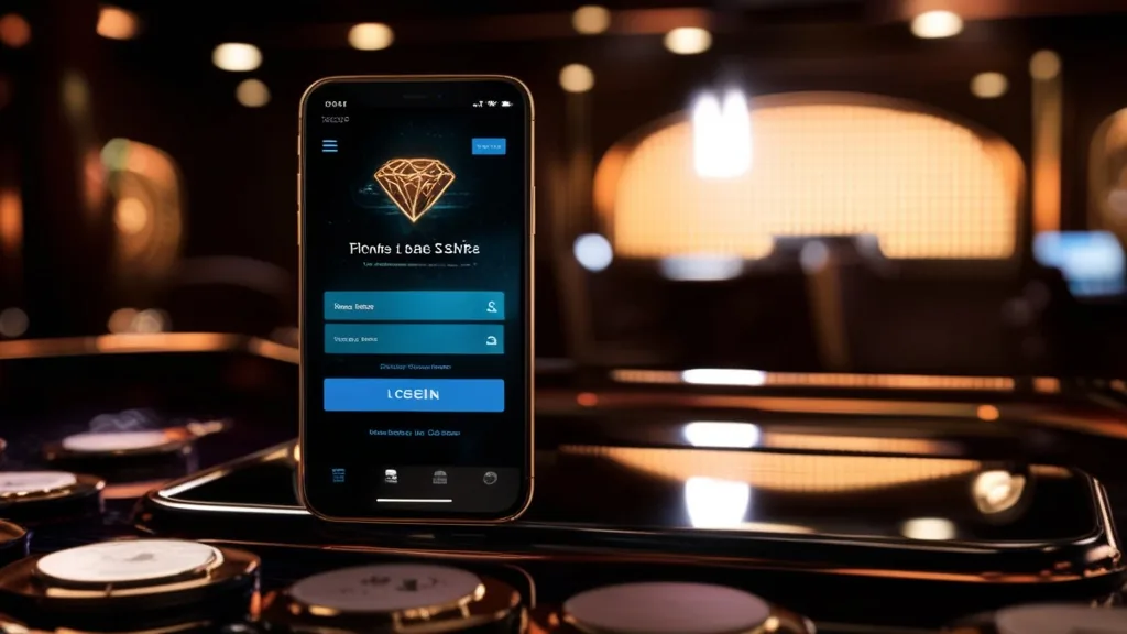 iPhone met mobiele browsertoegang tot Legionbet